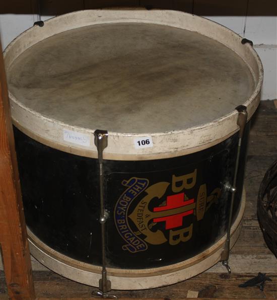 Boys Brigade drum